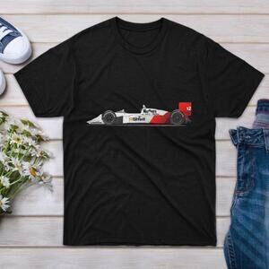 Ayrton Senna 1988 F1 World Champion Racing Legend T-Shirt